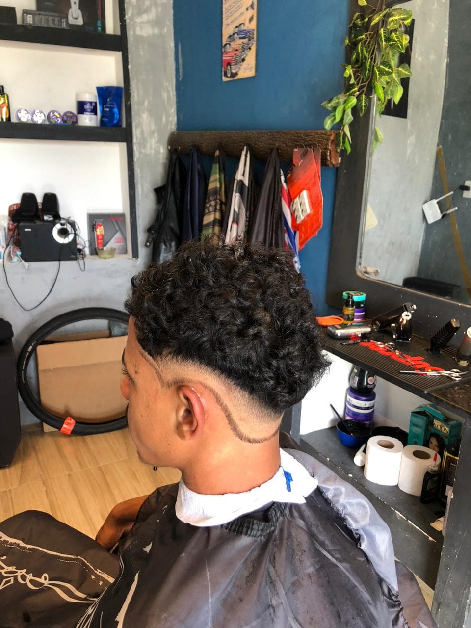 Fade com Textura